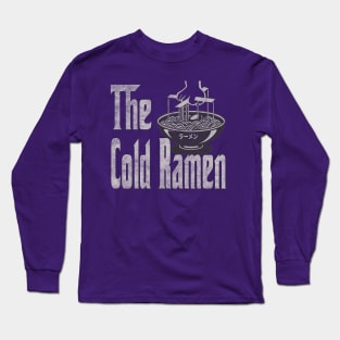 The Cold Ramen (distressed) Long Sleeve T-Shirt
